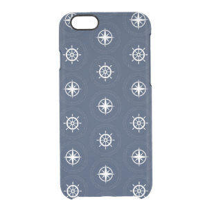 Maritime Tool Pattern Clear iPhone 6/6S Case