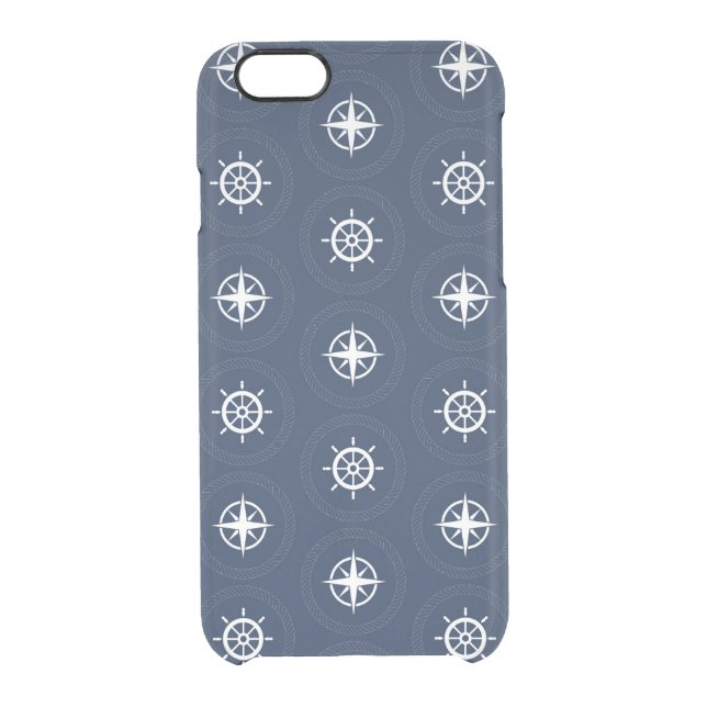 Maritime Tool Pattern Uncommon iPhone Case (Back)