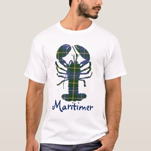 Maritimer Nova scotia tartan shirt lobster 