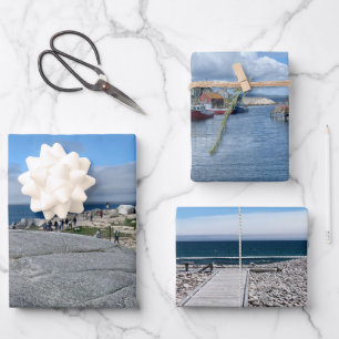 Maritimes Nature Wrapping Paper Sheets