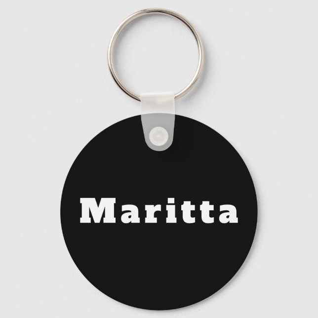 Maritta Keychain (Front)