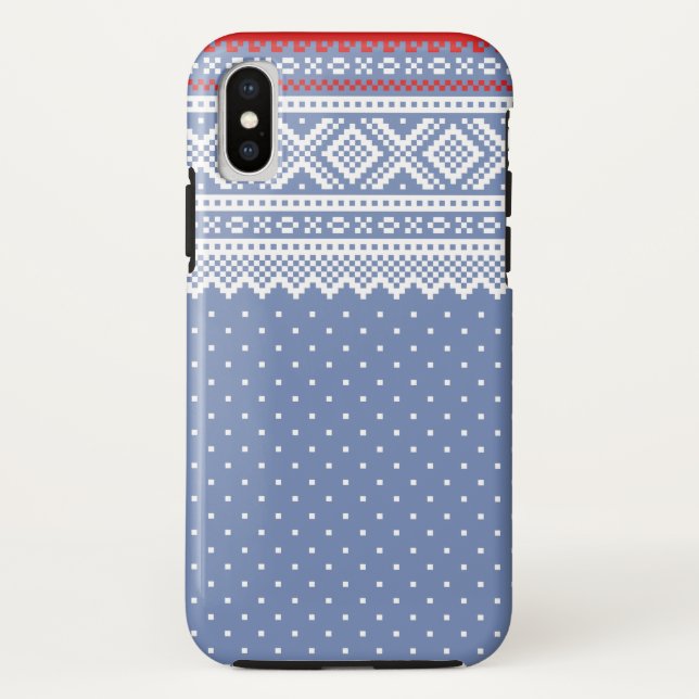 Mariusgenser Christmas Sweater Pattern Case-Mate iPhone Case (Back)