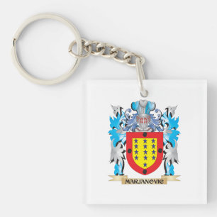 Marjanovic Coat of Arms - Family Crest Keychain