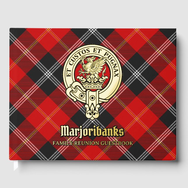 Marjoribanks Family Reunion Guest Book (Front)