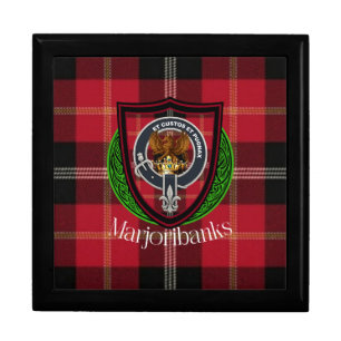 Marjoribanks Scottish Clan Tartan & Crest Gift Box