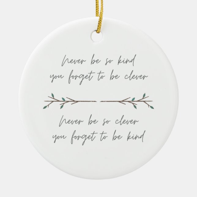 Marjorie Ceramic Ornament (Front)