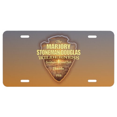 Marjory Stoneman Douglas WA arrowhead License Plate
