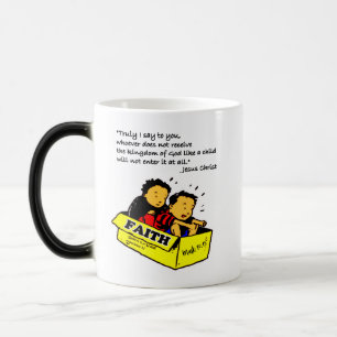 Mark 10:15 - Kingdom Childlike Faith Color Morph Mug