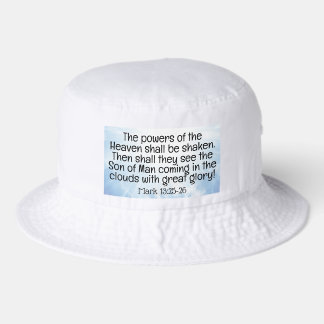 Mark 13:25-26 bucket hat