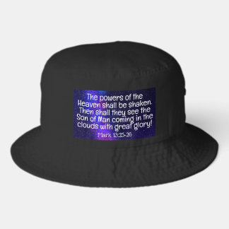 Mark 13:25-26 bucket hat