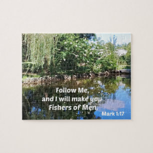 Mark 1:17 Follow me and I will make you fishers of Jigsaw Puzzle