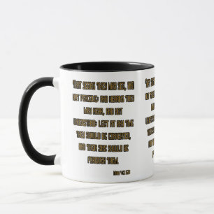 Mark 4:12 KJV Bible Scripture Two-Tone Mug
