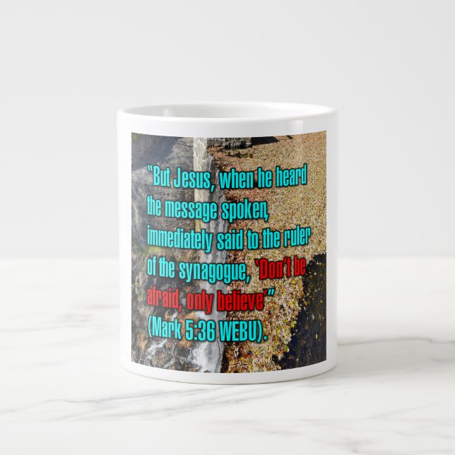 Mark 5:36 WEBU Mug (Front)
