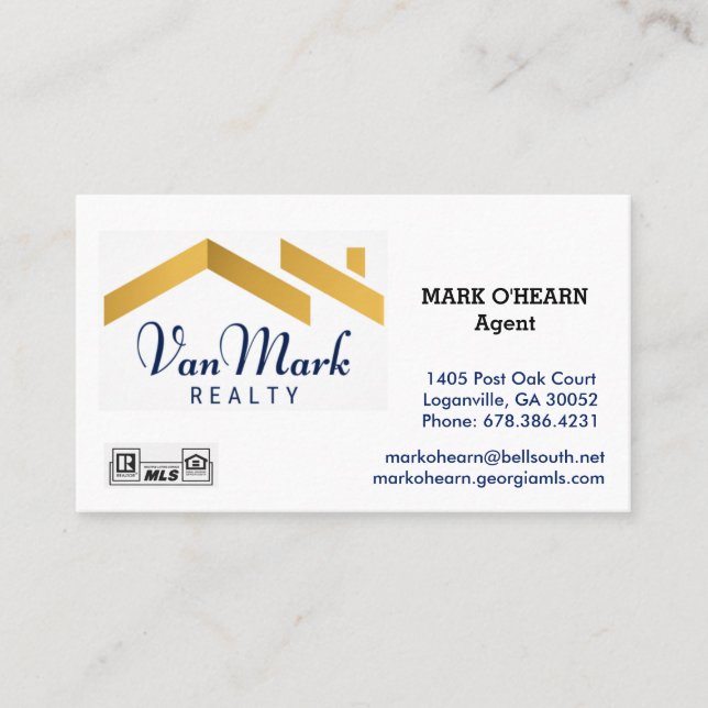 mark business card (Front)