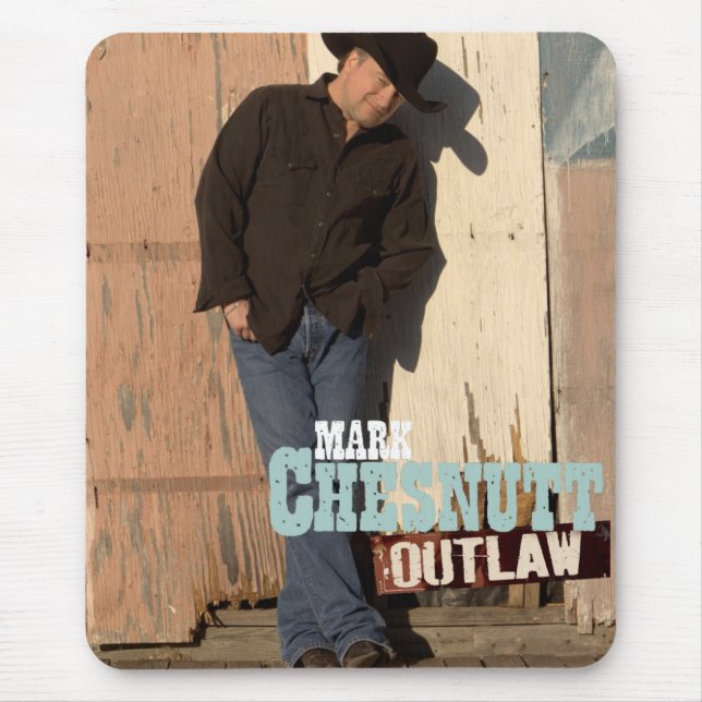 Mark Chesnutt Mousepad (Front)