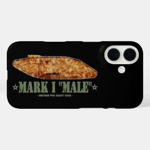 Mark I Male World War One British Heavy Tank WWI iPhone 16 Case