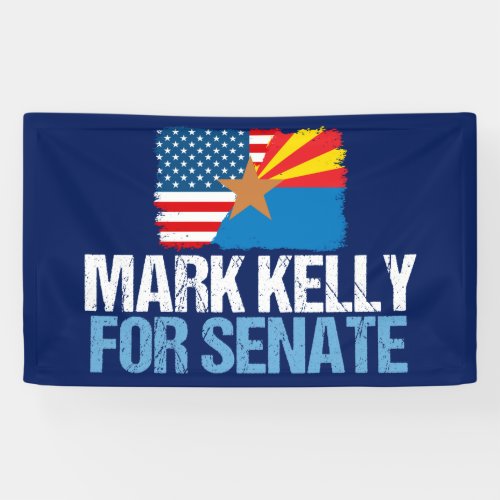 Mark Kelly for Senate 2022 Arizona Election Banner