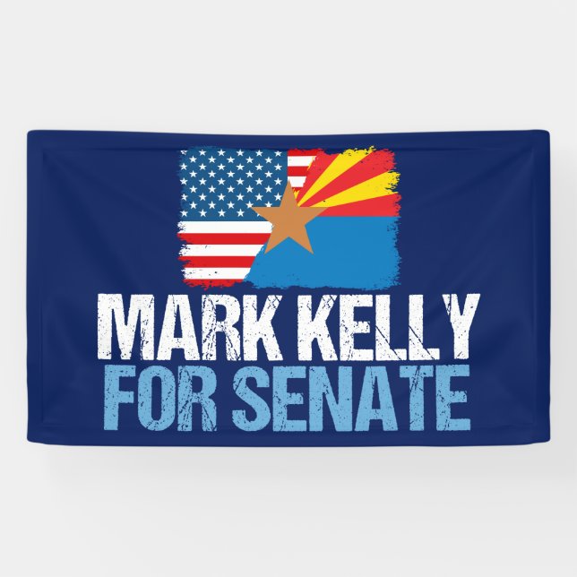 Mark Kelly for Senate 2022 Arizona Election Banner (Horizontal)