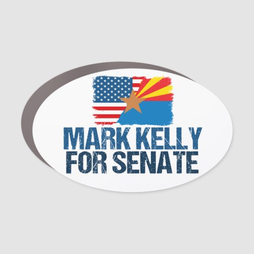 Mark Kelly for Senate 2022 Arizona Election Flag Car Magnet