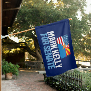 Mark Kelly for Senate 2022 Election Arizona House Flag