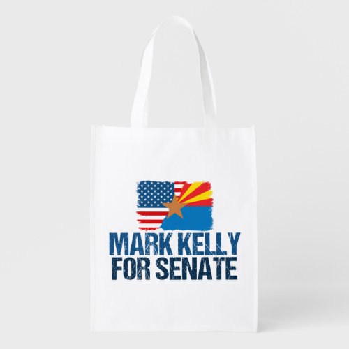 Mark Kelly for Senate Arizona 2022 Election Grocery Bag