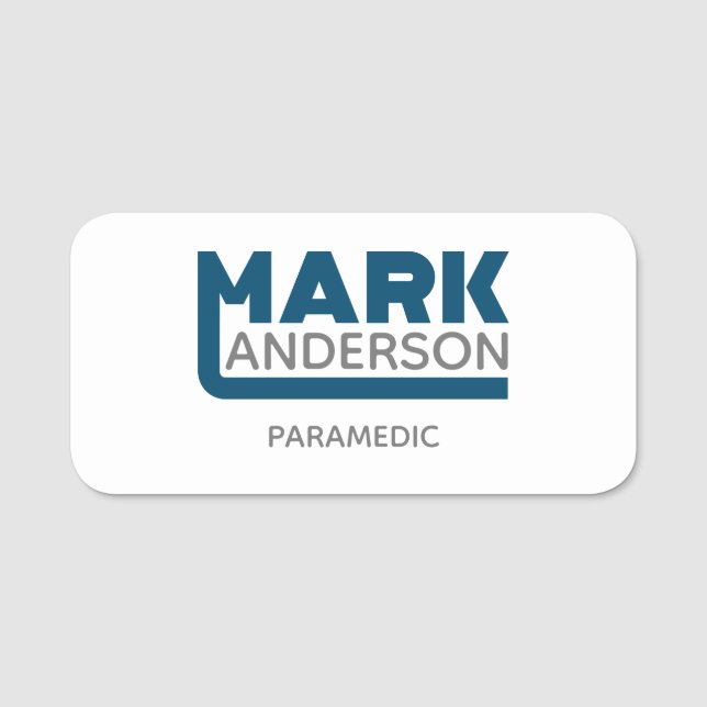 Mark Name Tag (Front)