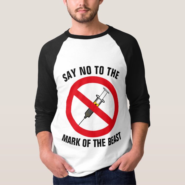 MARK OF THE BEAST CHRISTIAN T-SHIRTS (Front)