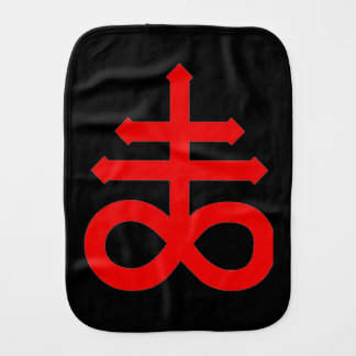 MARK of the DEVIL (Burp Cloth) Baby Burp Cloth