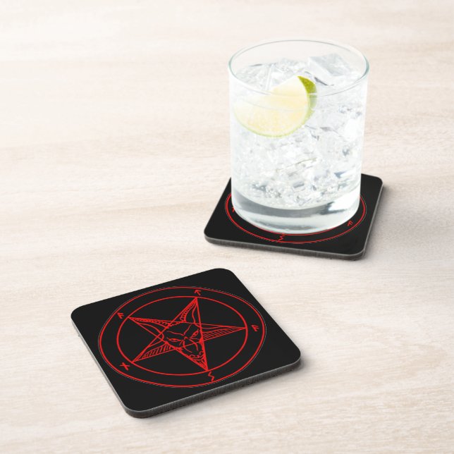 MARK of the DEVIL Drink Coaster (Right Side)
