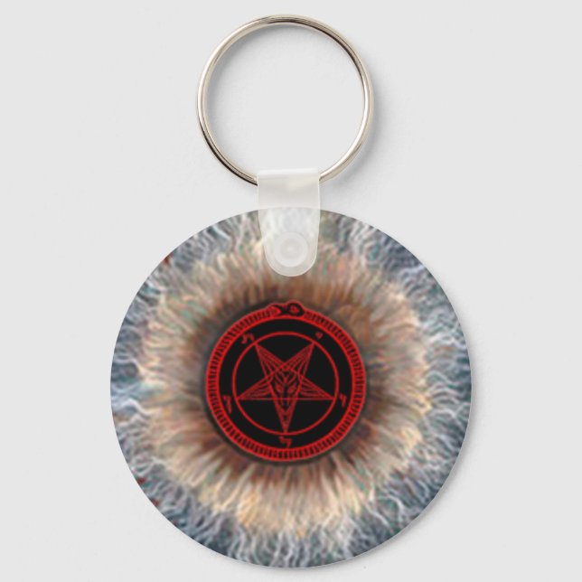 MARK of the DEVIL EYEBALL Keychain (Front)