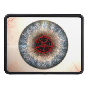 MARK of the DEVIL EYEBALL Tow Hitch Cover