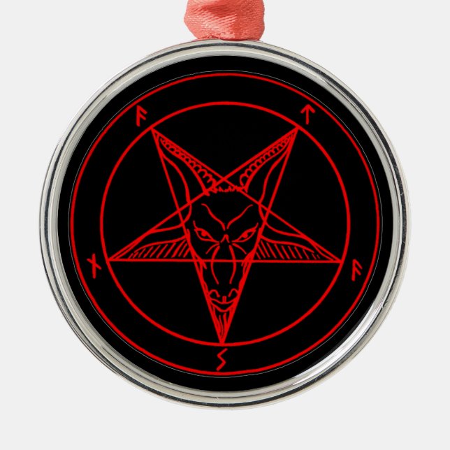 MARK of the DEVIL Metal Ornament (Front)