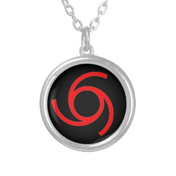 Mark Of The Devil Silver Plated Necklace by ALMOUNT at Zazzle