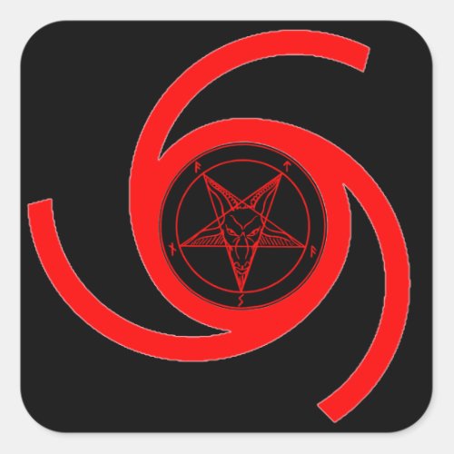 MARK of the DEVIL Square Sticker