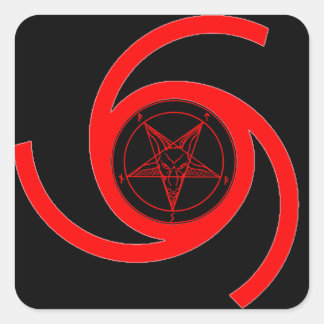 MARK of the DEVIL Square Sticker