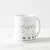 Mark peptide name mug (Front Right)