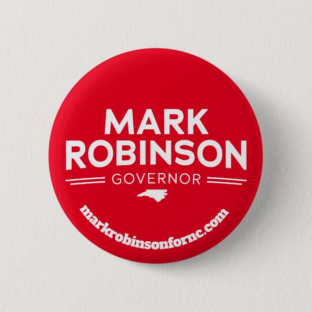 Mark Robinson for Governor 2024 Button (Front)