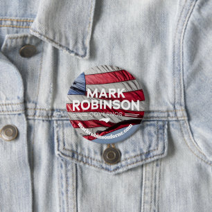Mark Robinson for Governor 2024 Button
