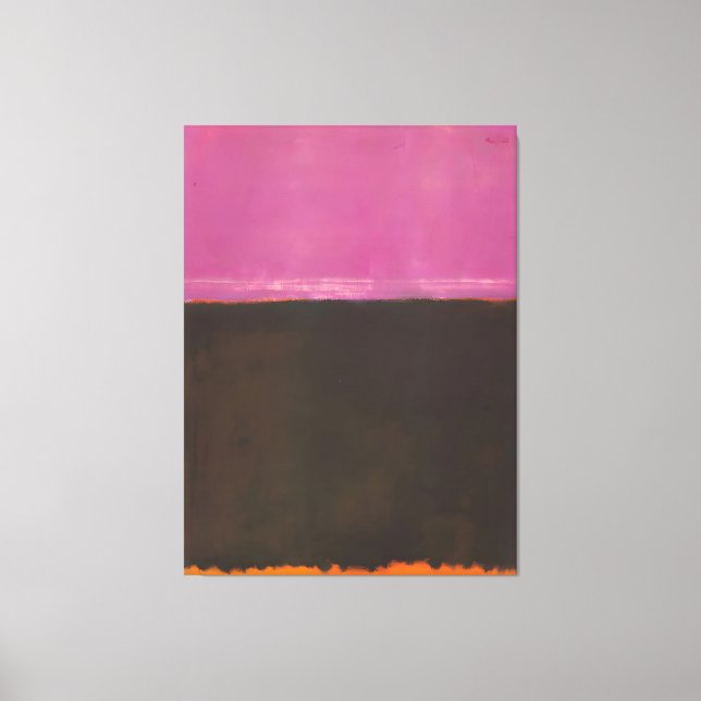 Mark Rothko art Canvas Print (Front)