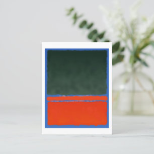 Mark Rothko art in digital style 14 Postcard
