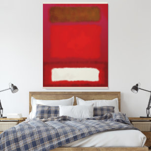 Mark Rothko art in digital style 16 Canvas Print