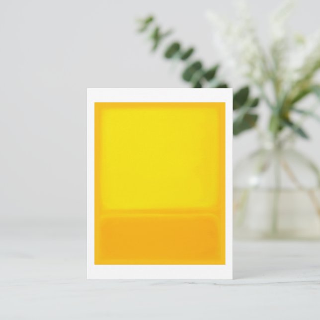 Mark Rothko art in digital style 1 Postcard (Standing Front)