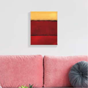 Mark Rothko art in digital style 2 Canvas Print