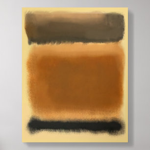Mark Rothko art in digital style 8 Acrylic Photo Tile