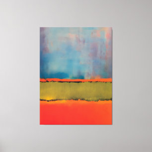 Mark Rothko art style Canvas Print