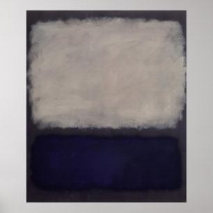 Mark Rothko - Blue and gray - 1962 Poster