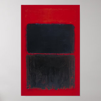 Mark Rothko - Light Red Over Black - 1957 Poster