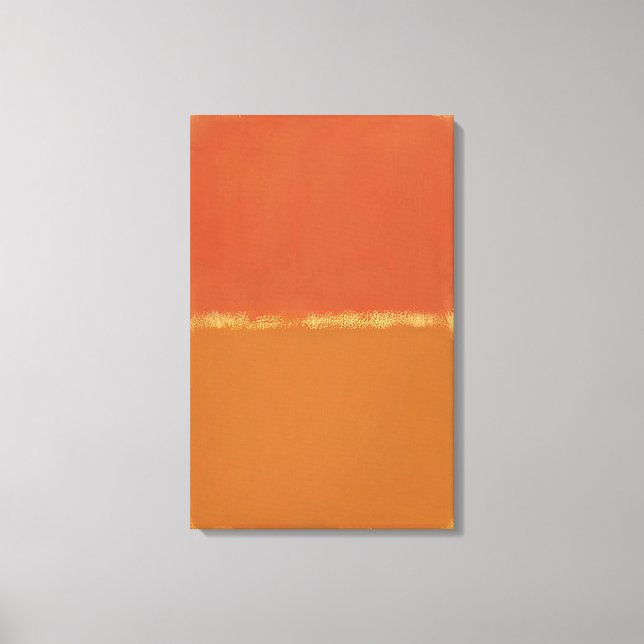 Mark Rothko - Orange, Red, Orange - 1961 Canvas Print (Front)