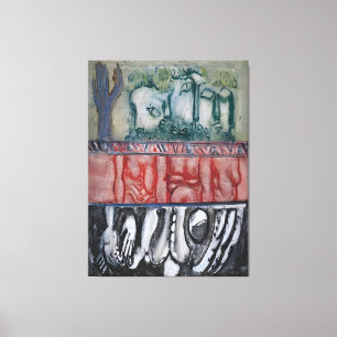 Mark Rothko painting Canvas Print