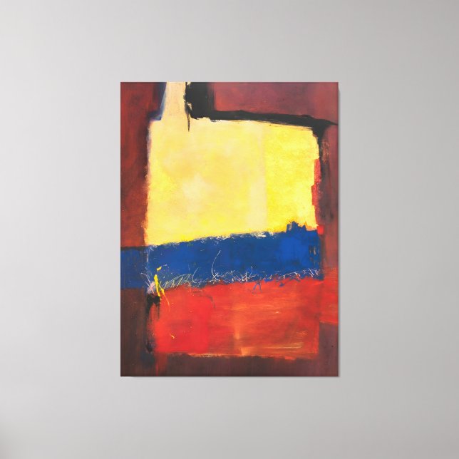 Mark Rothko painting Canvas Print (Front)